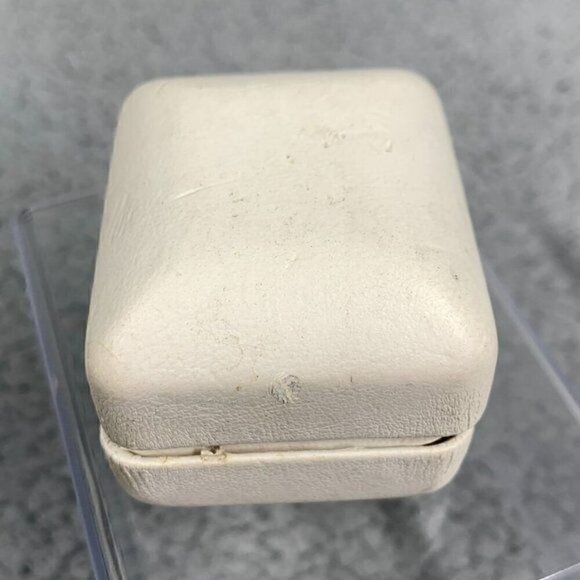 Vintage Gold Plated Sterling Silver & Crystal Cocktail Ring-Pink Stones/Silver - Picture 11 of 11